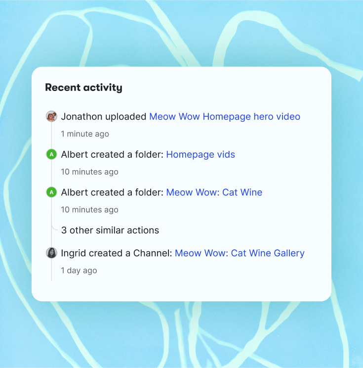 Recent Activity Module